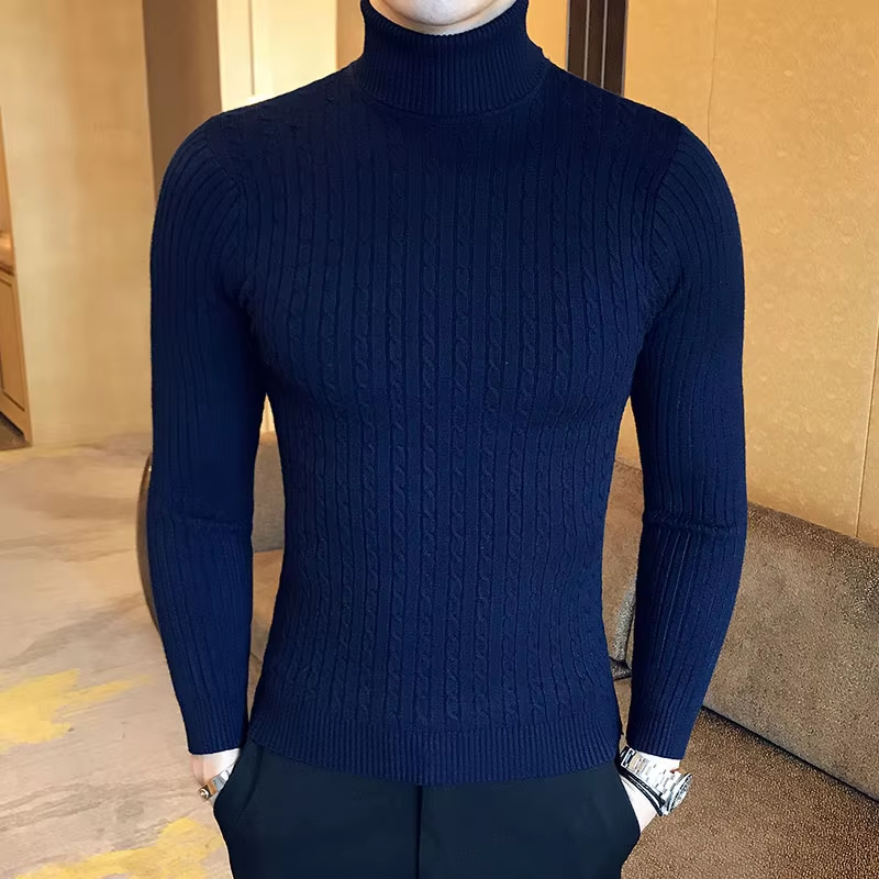 Arctic Cable Knit Turtleneck